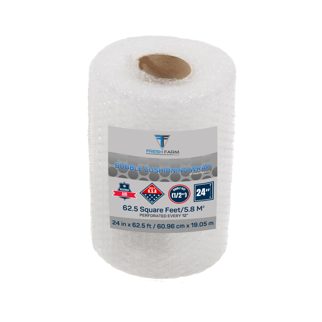 UPSable Bubble Wrap® Strong Roll - 24 x 100', 1/2, Perforated